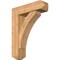 Ekena Millwork Thorton Craftsman Smooth Bracket w/ Offset Brace, Western Red Cedar, 7 1/2"W x 26"D x 34"H BKT0806X26X34THR04SWR - alternate 1